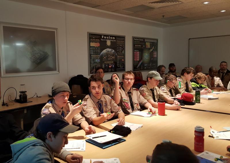 Boy Scout Nuclear Badge Workshop