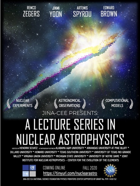 Poster advertising the lecture series